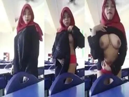 Guru Esemah Hijab Pamer Nenen