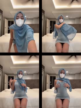 Tiktokers Syalifah Hijabers Omek Ngangkang Bikin Becek mp4